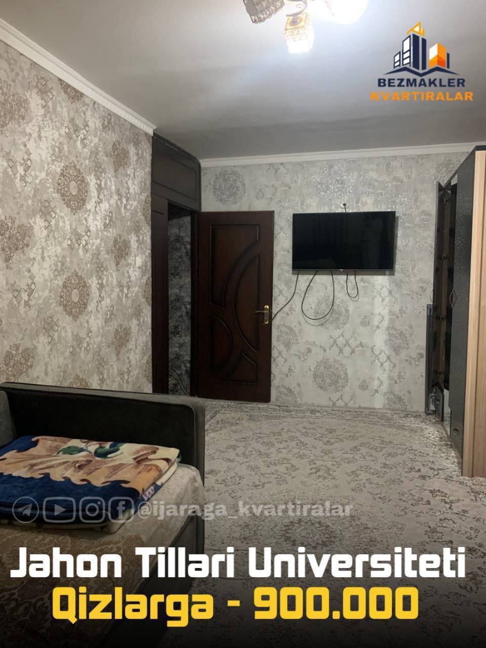 2 xonali kvartira uchtepada