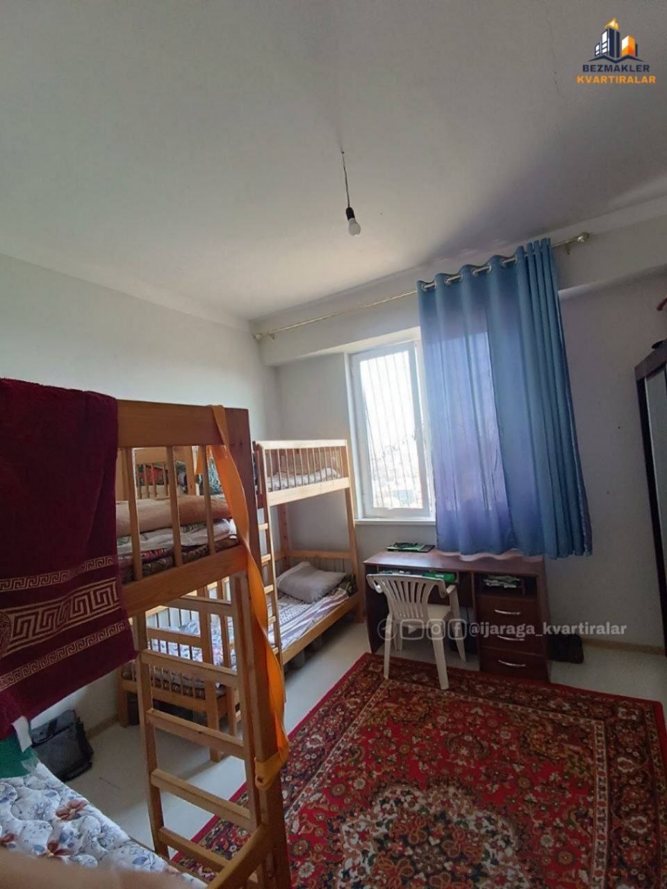3 xonali kvartira yashnobod tumanida